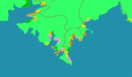 Мост через бухтарминское водохранилище на карте