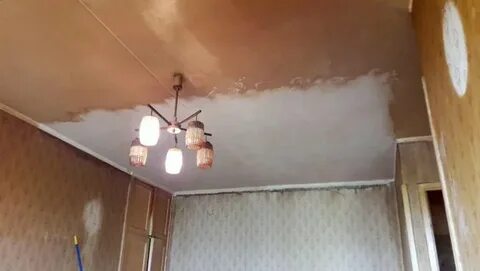 Копоть на натяжном потолке