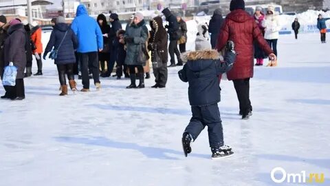 Массовые катания омск