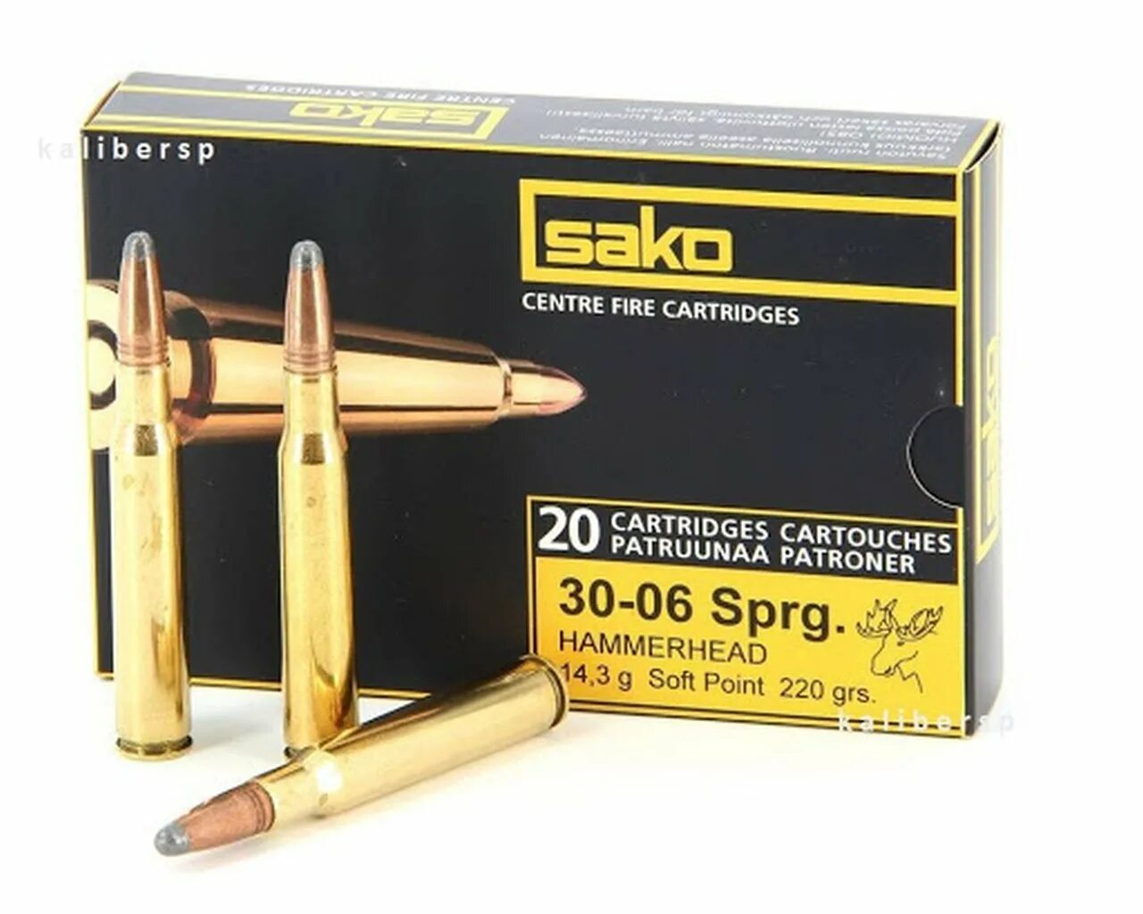 30 06 sprg. .30-06 SPRG Sako 11.7 g/180 gr SP super Hammerhead 236а. Патрон Sako кал. 30-06 SPRG SP Hammerhead 14,3g. Sako 7,62х63 (.30-06 SPR.) SP Hammerhead (14,3 гр.). Охотничий патрон .30-06 Sako 14.3 g/220 gr SP Hammerhead.