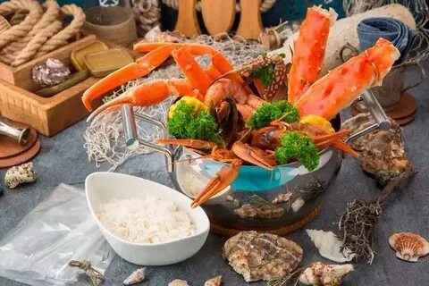 Покушать морепродуктов