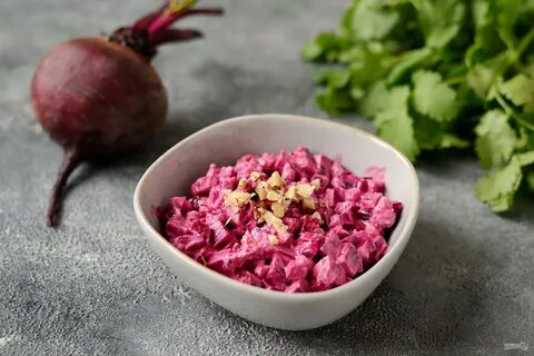 Салат из свеклы по греческий без майонеза