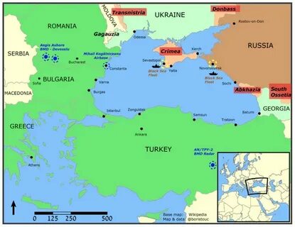 Страны около черного моря