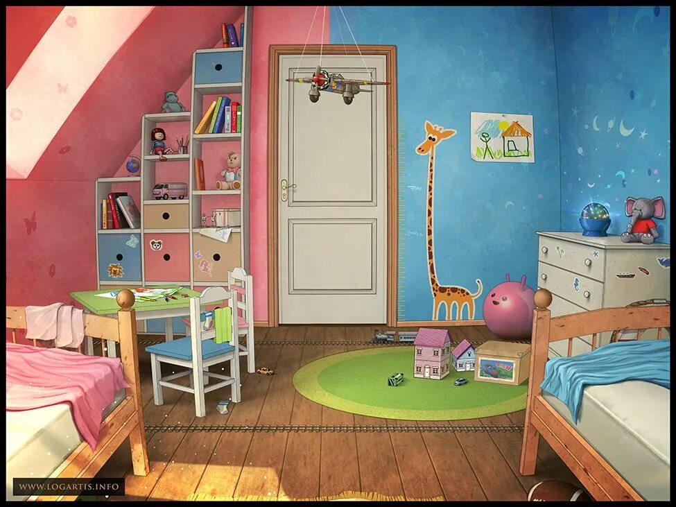 Madison 4-Shelf Kids Bookshelf Storage kids room, Kids book storage, Bookshelves