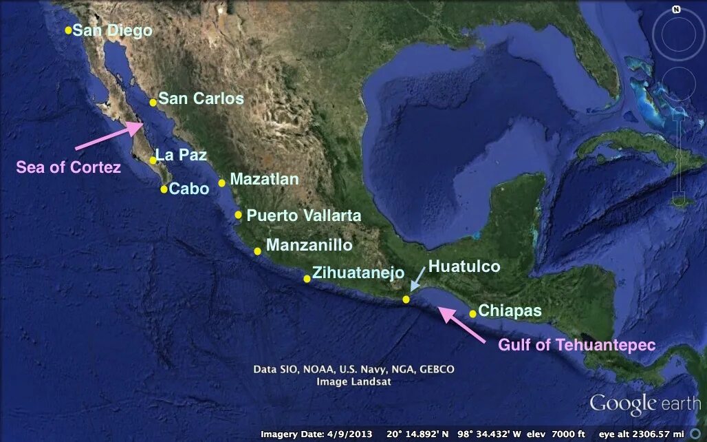 Залив на карты работа. Море Кортеса на карте. Калифорнийский залив на карте. Залив Сан-Карлос. Калифорнийский залив на карте Тихого океана.