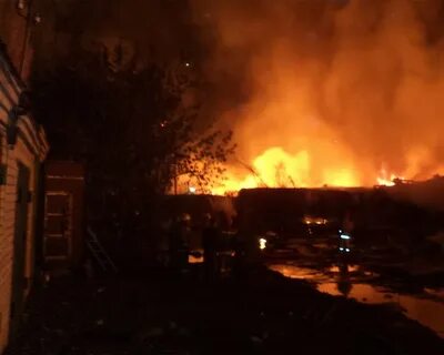 Белая калитва пожар на карауле