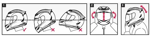 Amazing locking system. Vozz Helmets Helmet, New motorcycles, Fire helmet