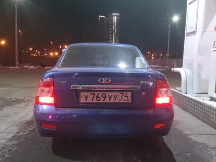 Задние габариты на приоре