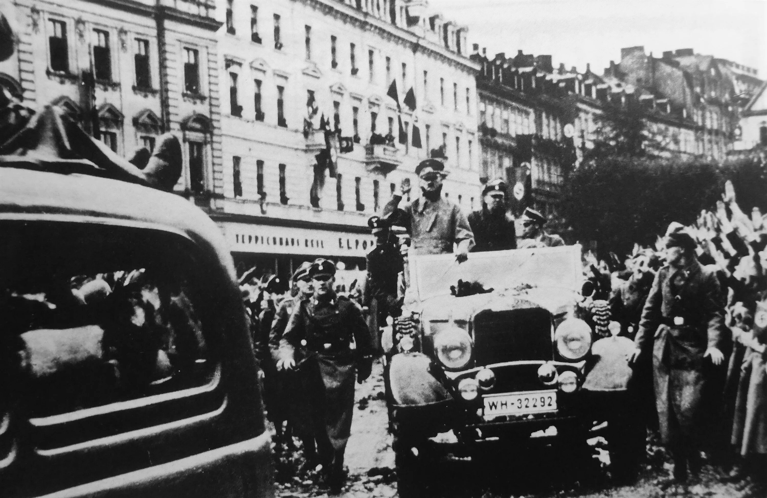 Немцы чехословакия. Немцы в Праге 1938.