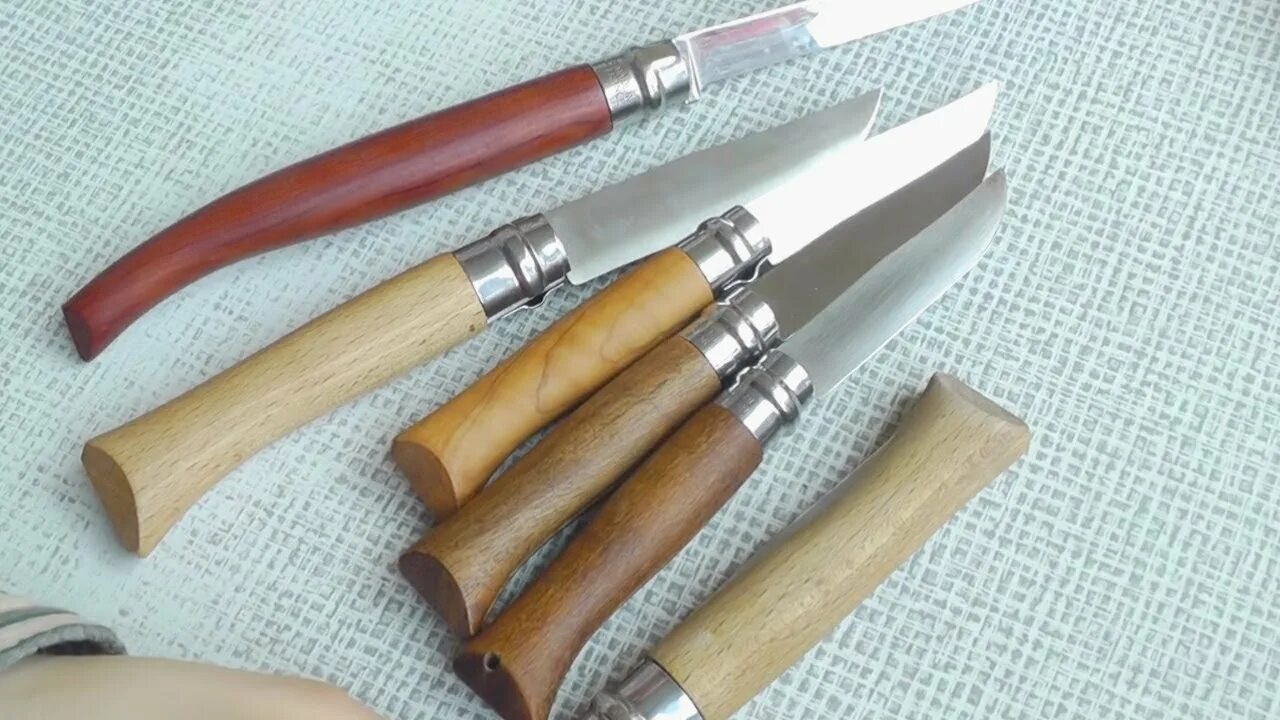 Opinel пропитка рукоятки. Кухонные ножи Опинель. Opinel 10 с ручкой из орехового дерева. Опинель с пластиковой рукояткой.