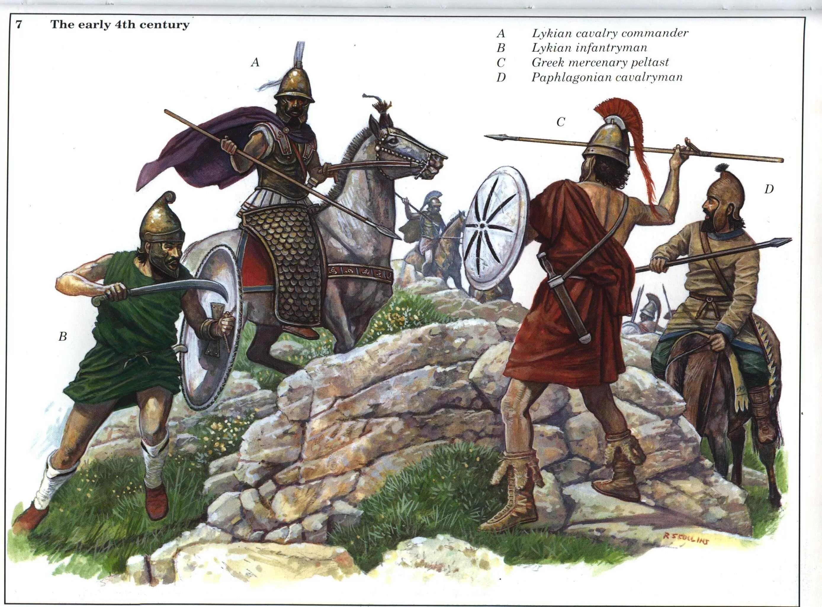 В какой битве персидское войско окончательно разбито. Битва при Кунаксе 401 г до н.э. Persian Wars / персидские войны. Войны Ахеменидов. Войны античности.