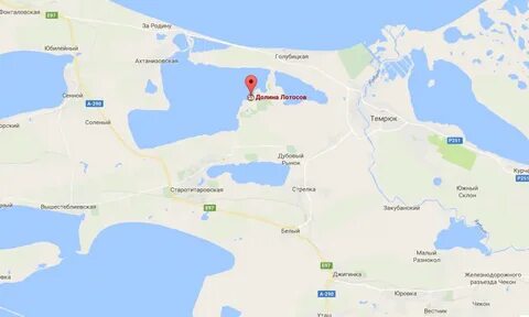 Карта ахтанизовская краснодарский
