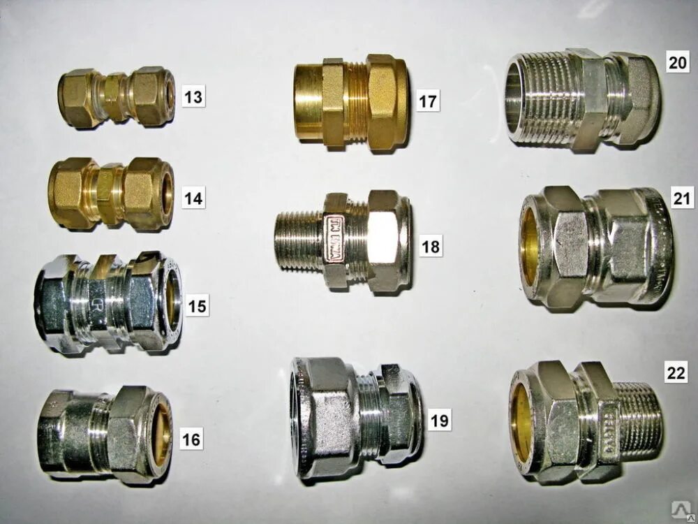 Соединение труб гайками. Цанговый фитинг для медных труб на 10мм. Фитинги для медных труб под обжим 15. Цанга обжимная для медных труб. Фитинги для медных труб под развальцовку.