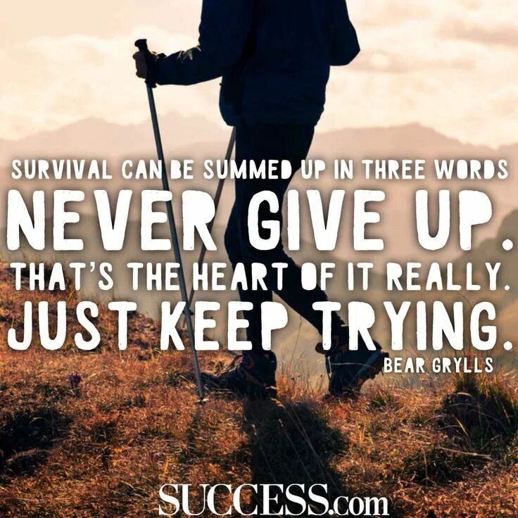 People are trying to keep