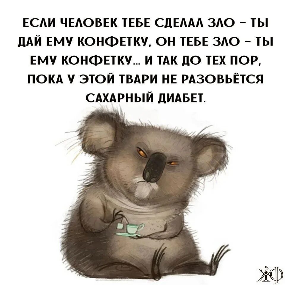 Злой ты человек.