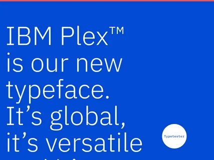 Ibm plex
