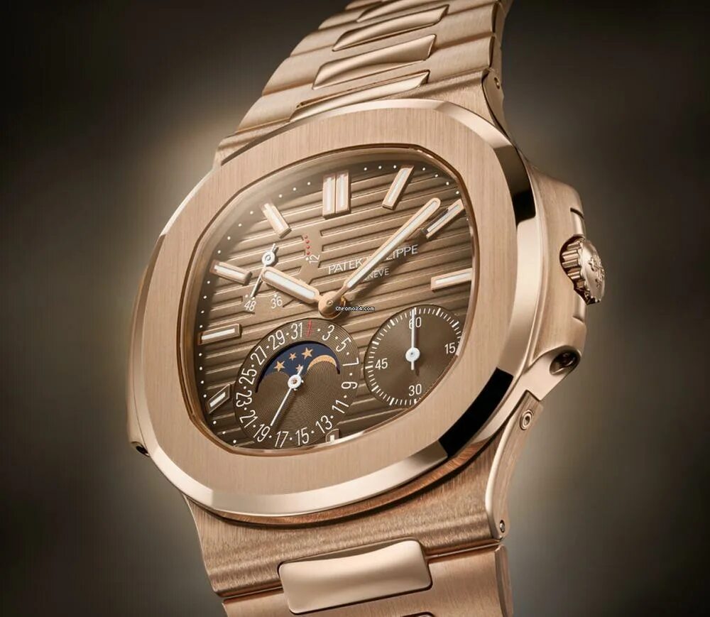 Патек филипп наутилус фото Patek Philippe Nautilus Date sweep seconds 5811/1G-001