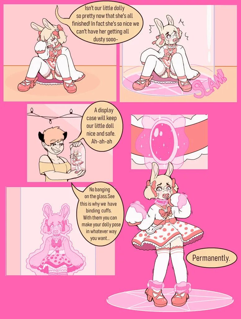 Chastity furry. Комикс abdl трансформация. Abdl furry феминизация. Sissification abdl комиксы. Dollification комикс.