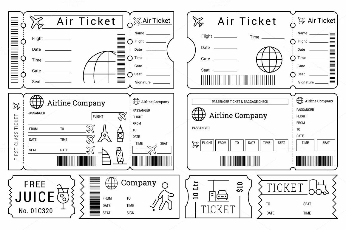 Ticket на английском. Ticket шаблон. Билет на самолет шаблон черно белый. Билет раскраска для детей шаблон. Ticket шаблон для детей.