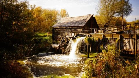 Водяная мельница красникова
