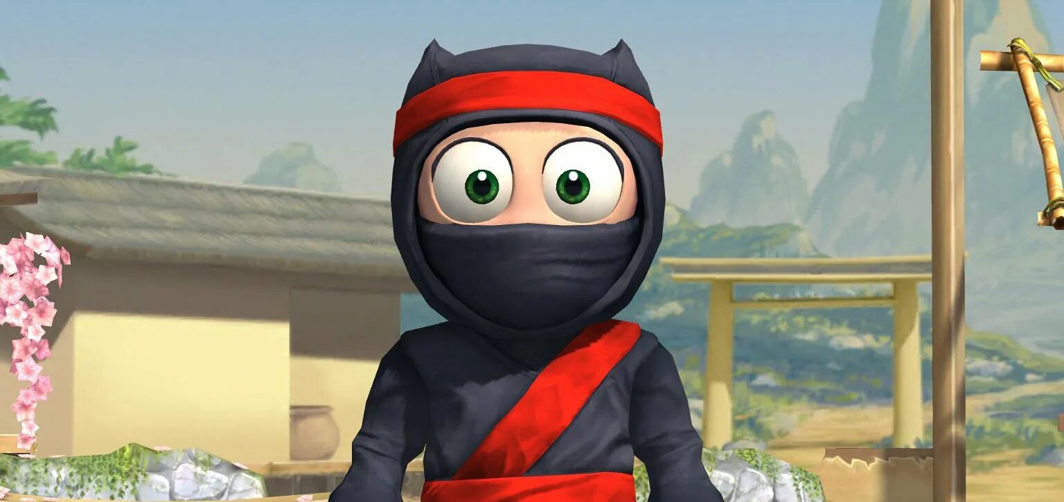 Включи новый ниндзя. Clumsy Ninja Kira без маски. Игра Clumsy Ninja.