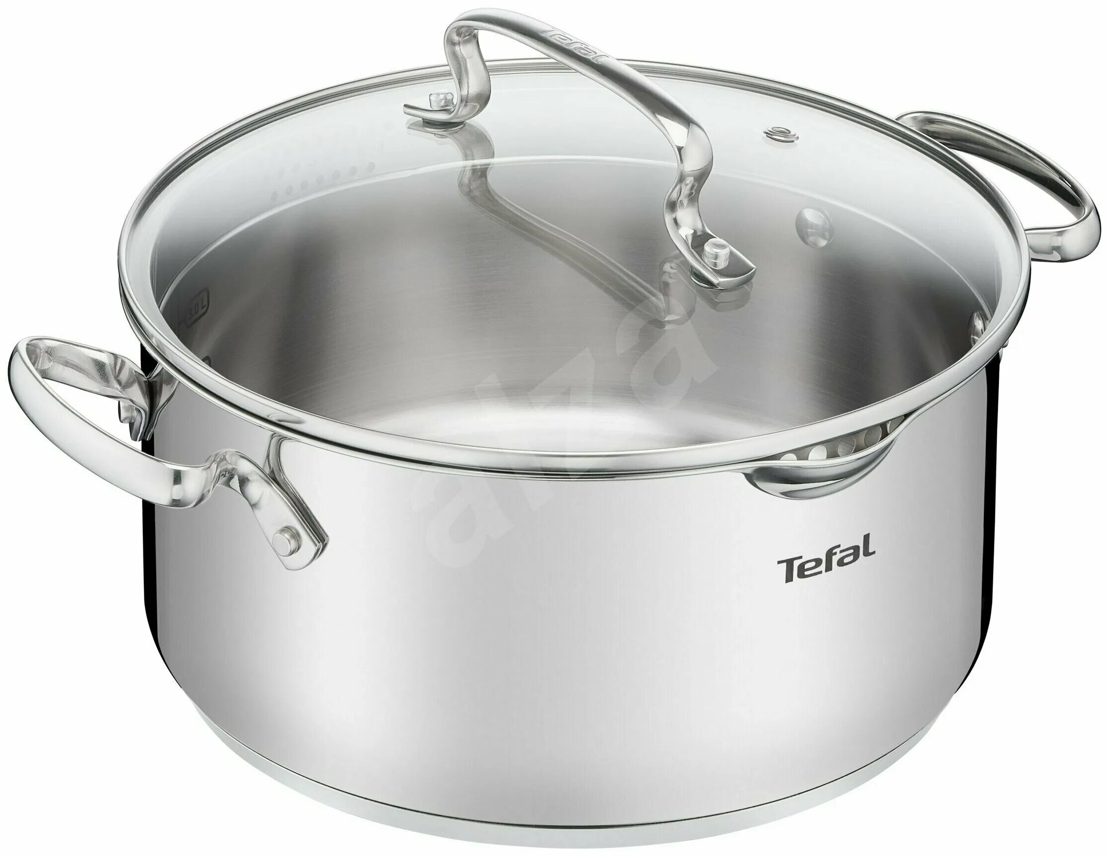 кастрюля tefal edition, нержавеющая сталь, 5 л. кастрюля mayer&boch 4л. ковш tefal intuition 1,3 л. сотейники tefal duetto. Tefal duetto 6 предметов.