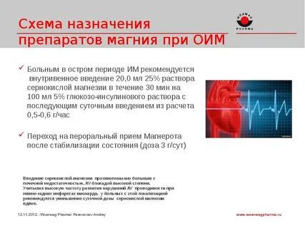 Сколько выводится магнезия