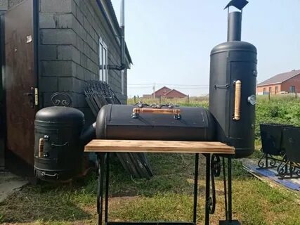Коптильня из газовых баллонов казан