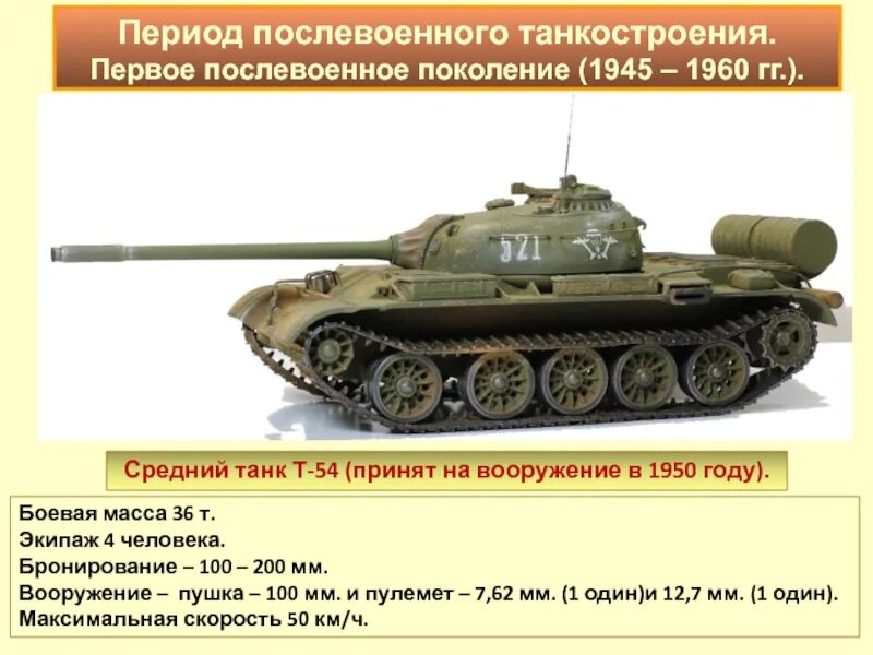 Какую скорость развивает танк. Поколение танков т. характеристики танка т54. т-54 характеристики. танк т 54 характеристики.