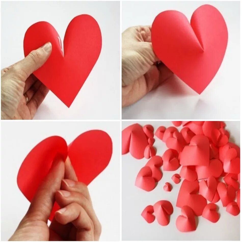 Поделка сердечко. Валентинка своими руками из бумаги. Объемные сердечки. Обьемнын сердце из бумаги. Как можно сделать любовь