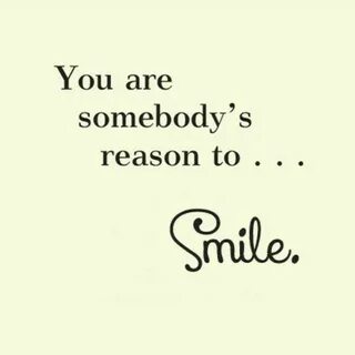 Your are reason