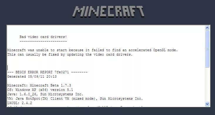 Failed to find com. Майнкрафт Bad Video Card Drivers. Minecraft ошибка драйвера видеокарты. Драйвера для майнкрафт на виндовс 7. Ошибка драйвера в МАЙНКРАФТЕ.