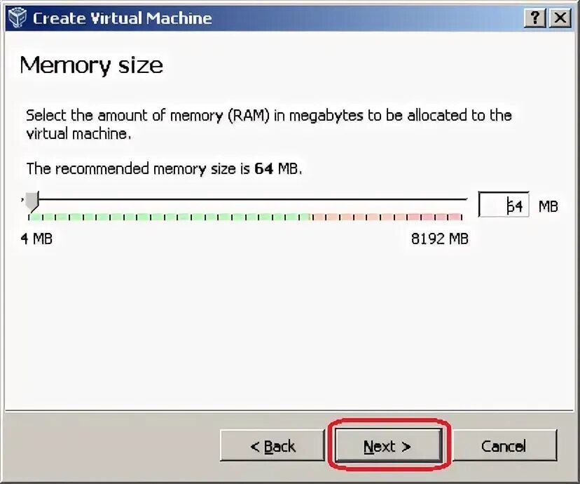 Memory allocation timeout. Memory size.