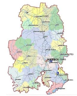 Удмуртская республика какие города
