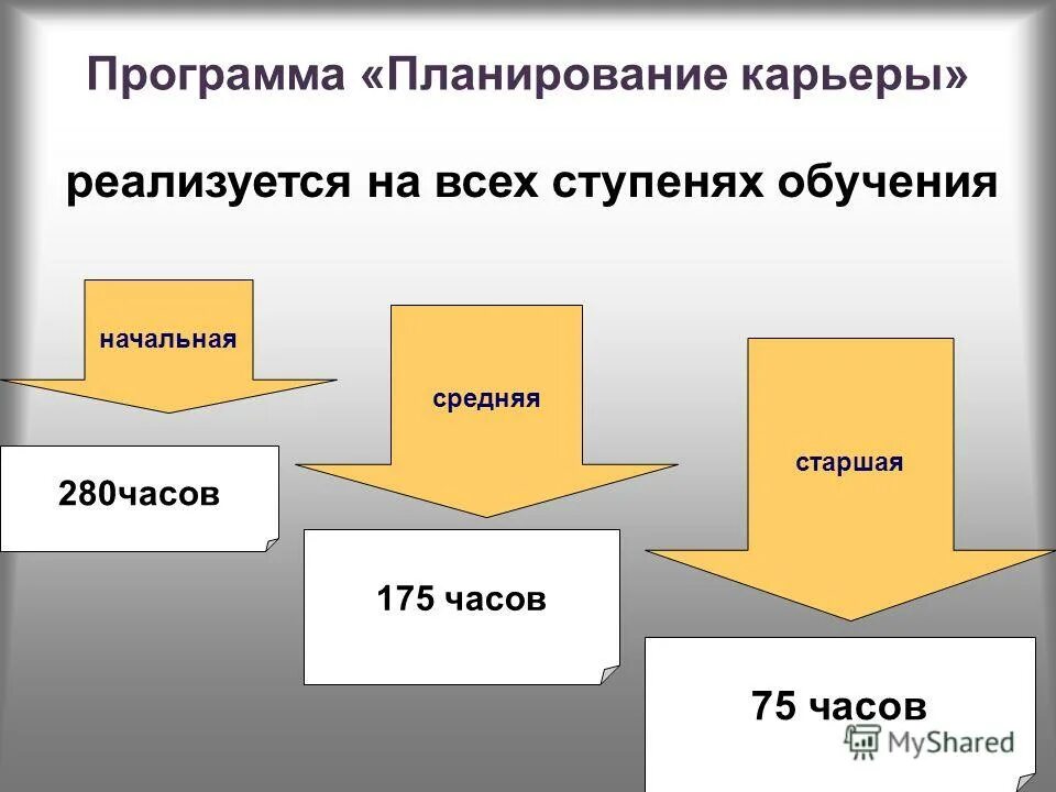 Программа планирования карьеры. Программа планирования карьеры