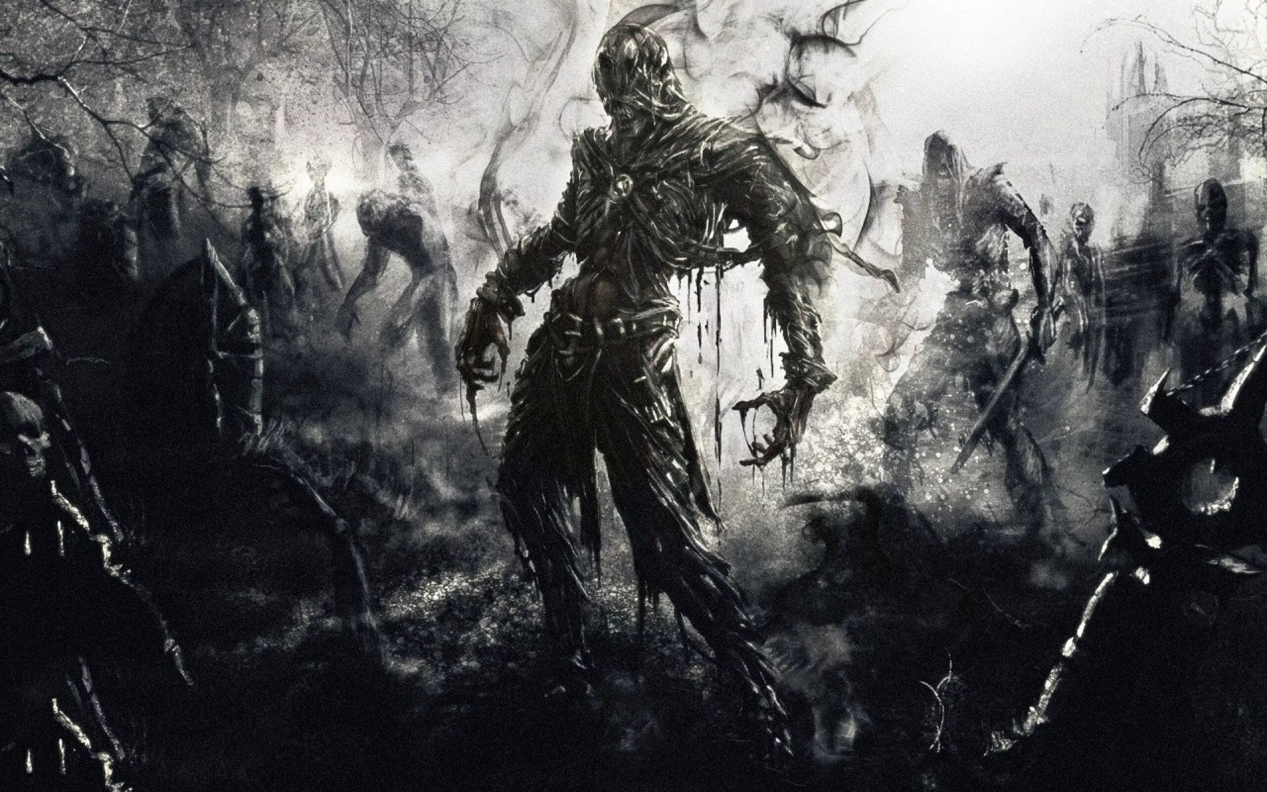 Темный маг крейг. Тьма арт. Обои на пк dark fantasy. Мрачное фэнтези. Мрачные пейзажи фэнтези.