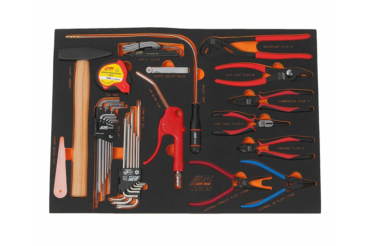 Tools 32 bit. Ложементы с инструментом jtc. jtc-us2040. jtc-us3032. набор имбусовых ключей jtc auto tools 5350.