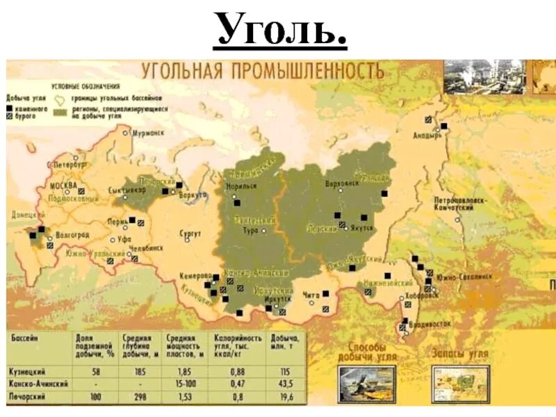 Основные центры добычи. Угольная промышленность России карта. Крупные месторождения каменного угля в России на карте. Крупнейшие месторождения каменного угля в России на карте. Крупные месторождения угля в России на карте.