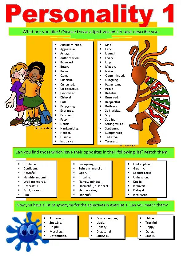 Character adjectives Worksheets. Personality упражнения. Character упражнения. Adjectives of personality ответы. This exercise is interesting