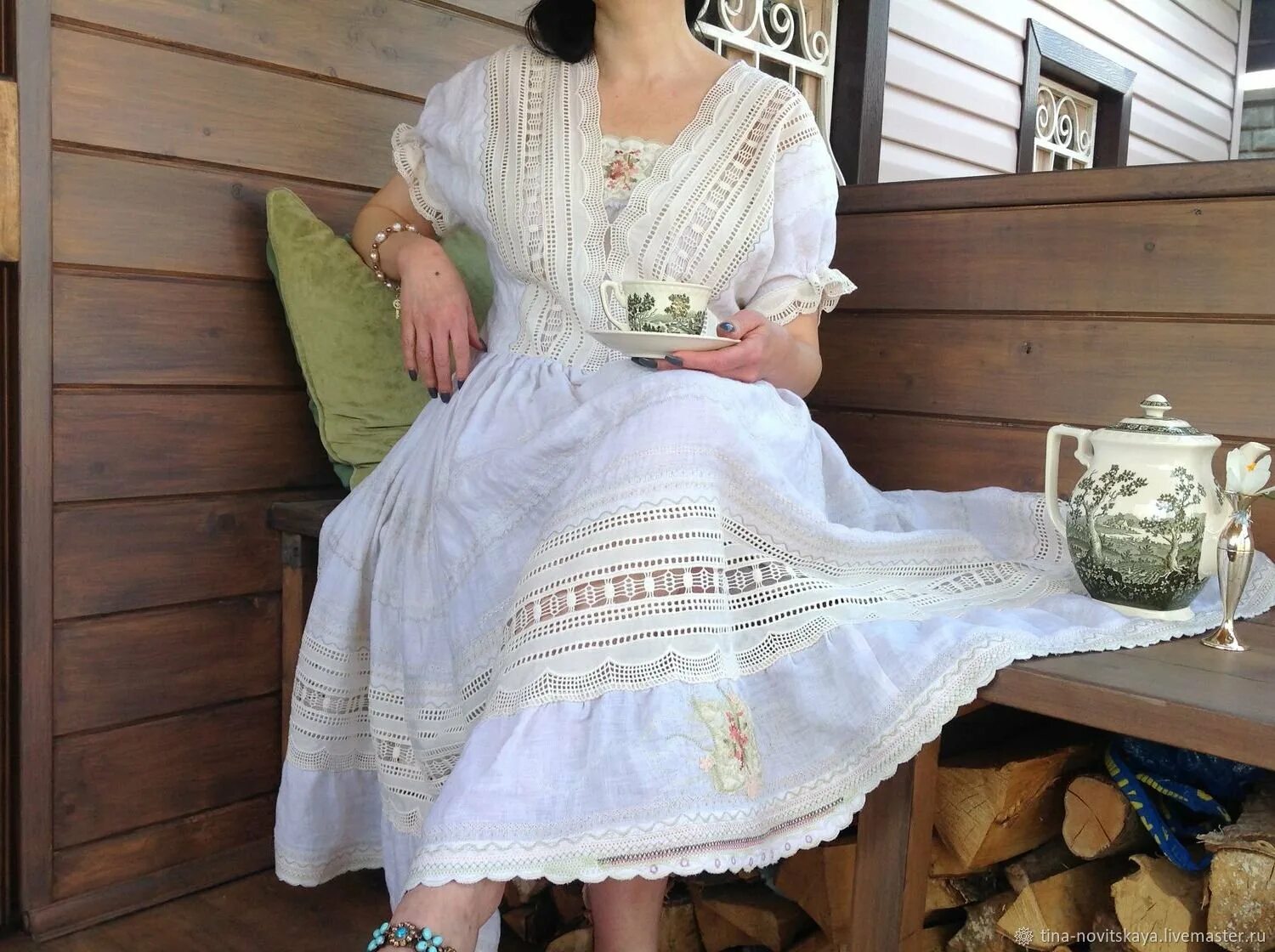 Деревенское платье. Платье в сельском стиле. Белое платье в деревенском стиле. Летнее платье в деревенском стиле.