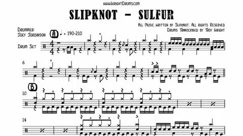 Slipknot tabs