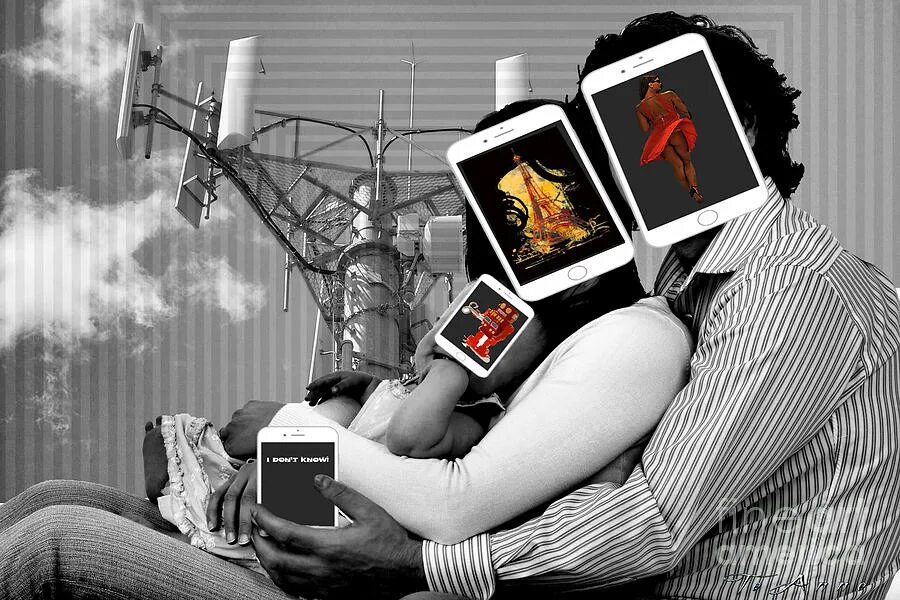 Смартфон коллаж. Смартфон коллаж