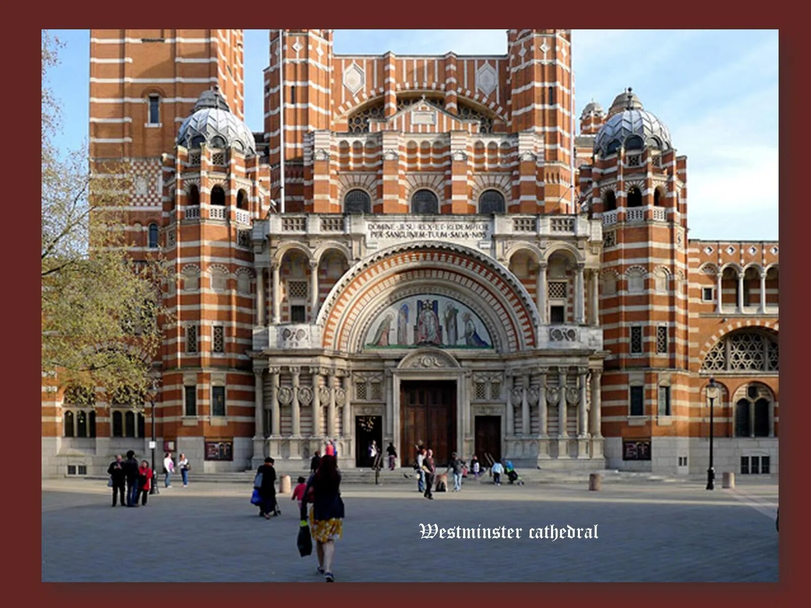 Westminster cathedral. Westminster cathedral