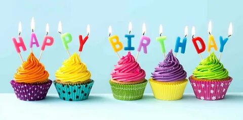 happy birthday cupcakes.