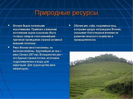 Характеристика природных ресурсов китая