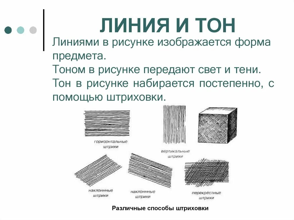 Тон изображения. Различные способы штриховки. тон в рисунке. понятие тона в рисунке. линии и способы штриховки.