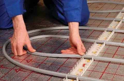 Отопление пола пластиковыми трубами