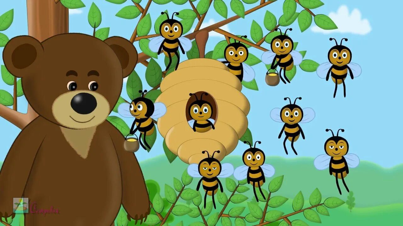 Медведя пчела мед. Подвижную игру медведь и пчелы. Медведь и пчелки. Игра пчелы и медвежата. Подвижная игра пчелки и медведь.