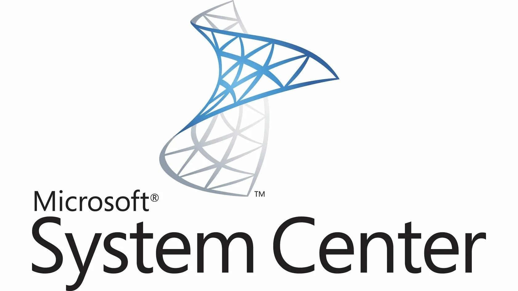 Microsoft system management server. Microsoft system center. training center logo.