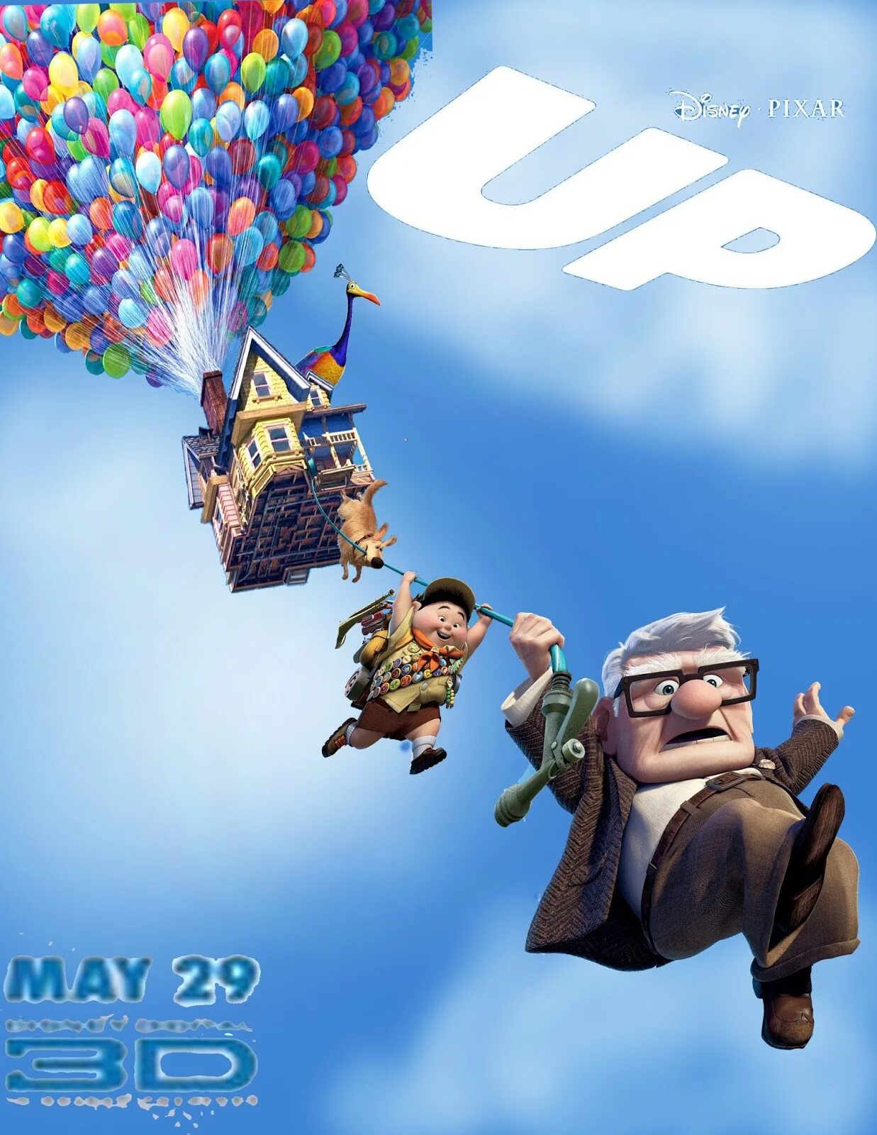 Up poster. Вверх Постер.